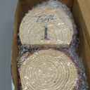 Novabright 31 Pcs Wooden Wedding Table Numbers 1-30, Wooden Restaurant Table Numbers Centerpieces Decoration for Weddings, Reception, Special Events, and Restaurant Use