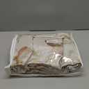 Leeva 2 Panels Room Darkening Heavy Curtains for Bedroom, Elegant Brown Floral Print Window Curtain and Drapes for Nursery and Office, 52x84 