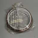 PATIKIL 7inch Embroidery Hoop, 4pcs Cross Stitch Hoop Rubber Imitated Wood Circle Frame Ring for Embroidery Art Craft Sewing Ornaments Hanging Decoration