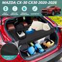 Cargo Cover for Mazda CX-30 CX30 2026 2025 2024 2020 2021 2022 2023 Accessories Trunk Cover Security Shielding Shade Cargo Luggage Cover Trunk Privacy Protection