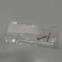 QWORK Acrylic Mask and Glove Dispenser Box 2 Pack  Space-Saving Double Compartment Holder for Home, Office & Clinic