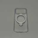 TORRAS Ostand Q3 Spin for iPhone 17 Pro Case Clear, 360 Magnetic Stand, Fit for MagSafe, Camera Control, Built-in Kickstand, 4X Military-Grade Shockproof Slim Phone Case for iPhone 17 Pro, 6.3''