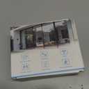 3MP Window Security Camera, 5GHz & 2.4GHz WiFi 6 Indoor/Outdoor Monitoring, Max AI Color Night Vision, 110 Wide Angle, Easy Stick-on Install, Alexa Compatible, 24/7 Recording