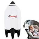 Rechargeable Hands-Free Baby Rocker & Sleep Soother - Portable Vibration Device with 5 Levels Stroller Rocker, Baby Vibrating Fits Most Strollers, Car Seats & Gear, Travel Essential for Newborns