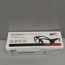 Tarantula Z87.1 Safety Glasses for Men and Women, Soft TPR Temples, Anti-Fog Clear Lenses, Blue Light Blocking, Removable Side Shields, Lightweight Protective Eyewear