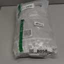 JIALE Rectangle Table Cloth, Heavy Duty Cotton Linen Waterproof Tablecloths Farmhouse Tablecloth, Soft and Wrinkle Free Table Cover with Tassels, 55''x120'', Grey Gingham