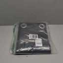 NICETOWN Pitch Black Solid Thermal Insulated Grommet Blackout Curtains/Drapes for Bedroom Window (2 Panels, 42 inches Wide by 63 inches Long, Black)