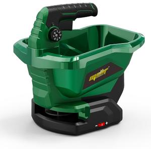 Handheld Power Spreader Compatible with Makita 18V Battery(Battery and Charger Not Included), Cordless Seed Spreader Accessible Year-Round, Electric Lawn Spreaders for Grass Seed, Salt, Ice Melt, Feed (Green)