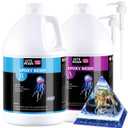 2 Gallon Epoxy Resin with Pumps, Bubble Free Resin Epoxy Kit, Crystal Clear Epoxy Resin and Hardener for DIY Art, Molds,Craft