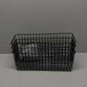 Joben Oligey 3 Set [Extra Large] Hanging Wall Baskets ,Wire Basket For Storage Pantry, Farmhouse Food Storage Kitchen Pantry Laundry Closet Garage RV ,Black