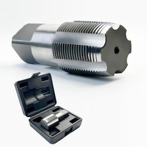 1-1/4"-11-1/2 NPT Pipe Tap, 1-1/4"-11-1/2 NPT Tap Carbon Steel Hand Threading Plumbing Tap for Accurate Threads, Assorted Plumbers Mechanics DIY Thread cutting tools.