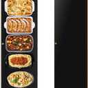 Electric Warming Trays for Buffets Party - 55x14 Inch Food Warmers, Buffet Servers and Warmers - Extra Large Hot Plate with Fast Heating & Adjustable Temp for Restaurants, Events