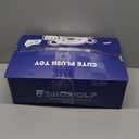 Cute Long Cat Plush Body Pillow, Kawaii Cat Plushie Toys Cuddle Cartoon Stuffed Animals Soft Kitten Throw Pillow Doll Gift for Kids Girls Boys (43.3", Grey)