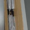 DonYoung Hairpin Legs 16", Coffee Table Legs Set of 4 Metal Furniture Legs, Mid Century Modern Style Table Legs for Nightstand Sofa Bench, Rubber Floor Protectors Included, Black