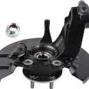 Steering Knuckle Wheel Bearing Hub Front Left Driver Side Compatible with 2013-2019 Ford Escape, Replace LK143 CV6Z2K005C