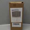 Biscaynebay Wrap Around Bed Skirts for Queen Beds with 18" Drop, Camel Grey Adjustable Elastic Dust Ruffles Easy Fit Wrinkle Resistant Silky Luxurious Fabric Machine Washable