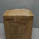 Chefman Electric Kettle with Temperature Control, 5 Presets LED Indicator Lights, Removable Tea Infuser, Glass Tea Kettle & Hot Water Boiler, 360 Swivel Base, BPA Free, Stainless Steel, 1.8 Liters