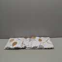 Walrus Heavy Duty Vinyl Tablecloth with Flannel Backing Waterproof Oil-Proof Plastic Table Cloth Stain-Resistant Wipeable Rectangle or Square Table Cover for Indoor and Outdoor (Leaves, 60X84 Inch)