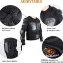 Kids Chest Protector Motocross Dirt Bike Gear Motorcycle Full Body Armor Jacket Protective Back Spine Protector Vest Gear, Small