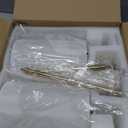 Battery Operated Wall Sconces Set of Two,Wireless Rechargeable Wall Light With Remote Control, Dimmable, Amber Light/Warm White/Natural White/Daylight/RGB, Timer,for Living Room,Bedroom,Entryway,Gold