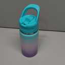 12oz Kids Water Bottle for School, Toddler Water Bottles with Straws, Insulated Water Bottles for Boys&Girls, Stainless Steel Vacuum Insulated Bottle for Kids, Leak-Proof, BPA-Free, aurora