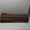 House, Home and More Set of 15 Skid-Resistant Carpet Stair Treads - Chocolate Brown - 9 Inches X 36 Inches