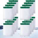 16 Count Medium Filter Cartridges Compatible with Whisper Bio Bag Filters, Large Aquarium Filter Cartridge for Whisper 10i/IQ10/PF10 and Repto Filter 90 GPH