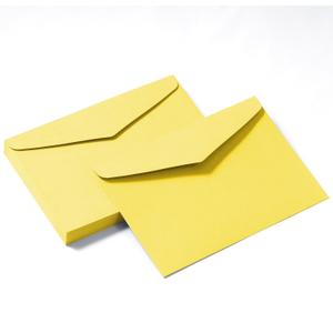 50 Pack Light Yellow Envelopes 5-1/5 x 7-1/5 Envelopes A7 Invitation Envelopes for Personalize Gift Cards, Wedding, Baby Shower, Mailing, Birthday Party