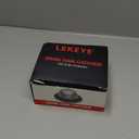 LEKEYE Drain Hair Catcher/Bathtub Drain Cover/Drain Protector for Pop-Up & Regular Drains(Patented Product) (Gray)