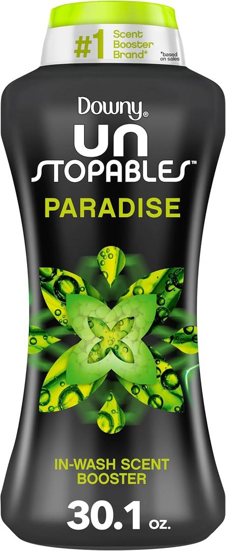 Downy Unstopables In-Wash Laundry Scent Booster Beads, Paradise, 30.1 oz Downy Unstopables In-Wash Laundry Scent Booster Beads, Paradise, 30.1 oz