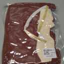 XUANHAO Toddler Baby Girl Clothes Summer Outfits Sleeveless Ruffled Linen Shirts Tank Tops Shorts Kids Girls Clothing Sets (12-18 Months, Rust Red)