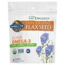 Garden of Life 100% Organic Ground Flax Seed, Cold Milled Premium Golden Flaxseed Meal for Women and Men, 2g Omega 3, Lignans, 3g Fiber, 3g Protein, One Ingredient, Preservative Free, 28 Servings, BBD 04/2026