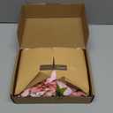 Floroom Mini Artificial Flower Heads Pink & Blush Fake Peony Daisy Rose Multicolor Small Faux Silk Flower Heads for Cake Craft Garland Wedding Party Graduation Cap DIY Home Decoration, 0.8"-3.6"