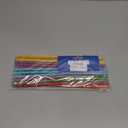Hogg Reusable Straws - Rainbow (24 Pack), Plastic Straws Reusable, Tumbler Accessories, 11 inch