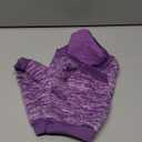 Dog Sweater for Small Dogs Girl Winter Dog Clothes Fleece Puppy Sweaters Warm Thick Pet Sweatshirt Outfit Small Dog Sweater for Boy Dogs and Cat,XS, Purple