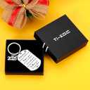 6 x Senior Nignt Football for Teen Boys, Graduation senior year Gifts for Her Him Class Of 2025 Graduation Keychain 5th 8th 4th grade graduation gifts End of School Year Bulk Christmas Stocking Gift