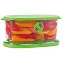 PrepSolutions Fresh Fruit & Vegetable Keeper, Green – Airtight Container with Vent for Prolonged Freshness