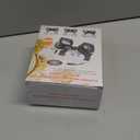 Magnifying Glasses for Close Work, Jewelers Magnifying Glass with Light & 5 Interchangeable Lens Pairs(2X 4X 6X 10x 13x), Headband Loupe Magnifier for Watch Repair,Crafts, w/Storage Case