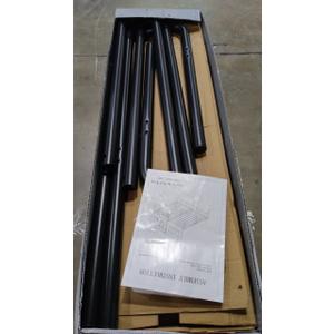 BOSRII Twin XL Bed Frame with Headboard and Footboard, 18 Inches High, 3500 Pounds Heavy Duty Metal Slats Support for Mattress, No Box Spring Needed,Noise-Free, Black