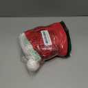 WeeH Dog Clothes for Christmas Cat Xmas Holiday Costume Red Christmas Cape Hooded Cloak Winter Outwear Medium