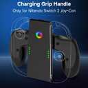 for Switch 2 Charging Grip, Magnetic Suction Charger Grip for Nintendo Switch 2 Joy-con 2 Controllers, Comfort Ergonomic Design Controller Holder with USB Type C Cable