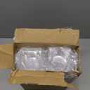 NPLUX 150 Pack Individual Cupcake Containers Plastic Cupcake Boxes Cupcake Holders Stackable Deep Dome Cupcake Carrier