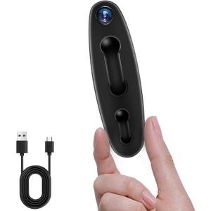 Body Camera 1080P HD Mini Video Recorder with Motion Detection Indoor Security Nanny Cam for Home, Pet, Video-only