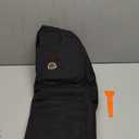 Coverado Rear Car Seat Covers, Waterproof Canvas Seat Protector for Car Seat Cushions for Kids & Dogs, Seat Covers Compatible with 2015-2025 Ford F150 & 2017-2025 Ford F250 F350 F450(Black, 2PCS)