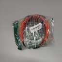 Yusier Baroque Rhinestone Crystal Embroidered Headbands for Women - Exquisite Hair Accessories with Hair Hoop in Variety of Colors (Orange)