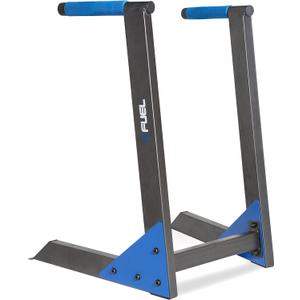 Fuel Pureformance Dip Station | Bodyweight Training | Multiple Options (Black/Blue - Deluxe Dip Station)