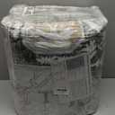 Area Rugs 4x6 Washable Rug for Living Room,Vintage Faux Wool Non Slip Low Pile Rug for Bedroom,Dining Room,Home Office Decor Coffee Table Carpet (Green, 4x6)