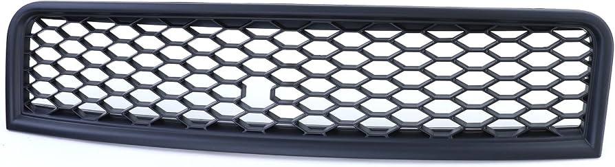 Front Bumper Hood Mesh Grille Gloss Black Direct Fit For G35 4 Door Sedan 2003 2006