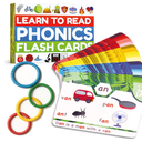 THE BAMBINO TREE Phonics Flash Cards  Learn to Read in 20 Phonic Stages  Education for Kids Ages 48 Kindergarten 1st 2nd Grade