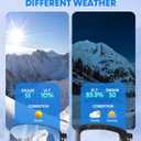 Snowalva Ski Goggles, Snowboard Goggles with 2 UV400 Anti-Fog Detachable Magnet Lenses for Men & Women Adult